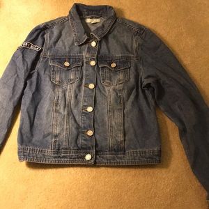 ivory ella jean jacket